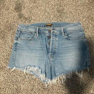 Mother.. The Scrapper Cut Off Fray shorts size 28